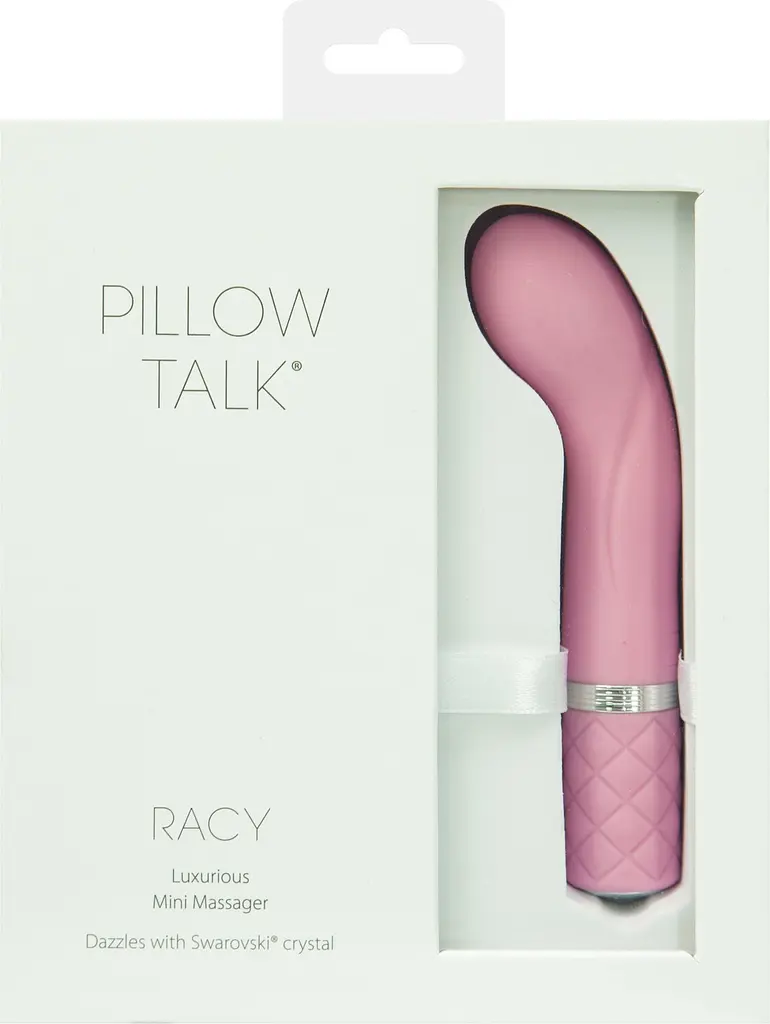 Розкішний вібратор Pillow Talk - Racy з кристалом Swarovski для точки G, подарункове паковання Колір: Рожевий - фото 9
