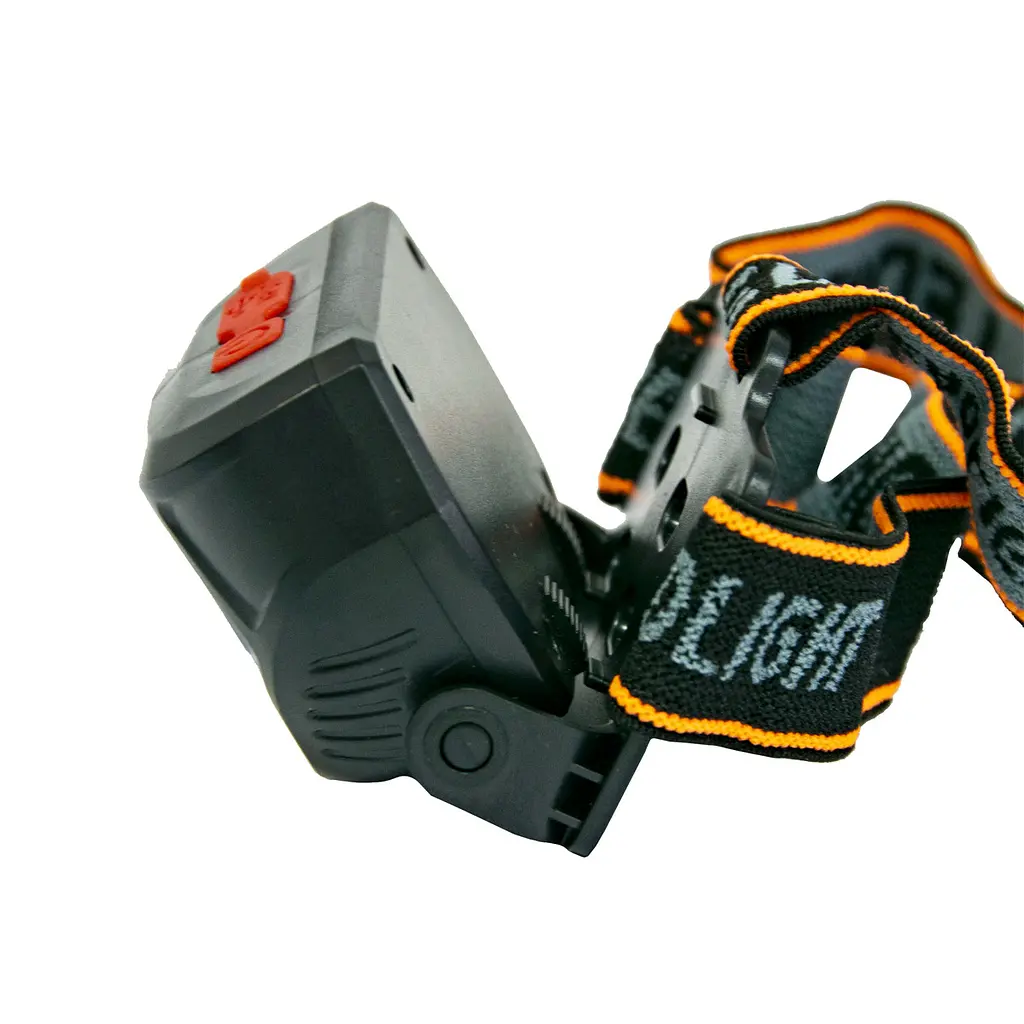 Фонарь налобный BL-203, аккумуляторный светодиодный COB, USB зарядка, 4 режима, черный - фото 3