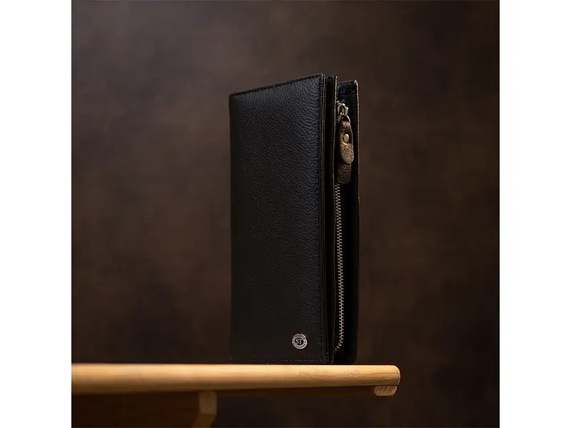 Шкіряний клатч ST Leather 10×19×3 см acs0018183 - фото 6