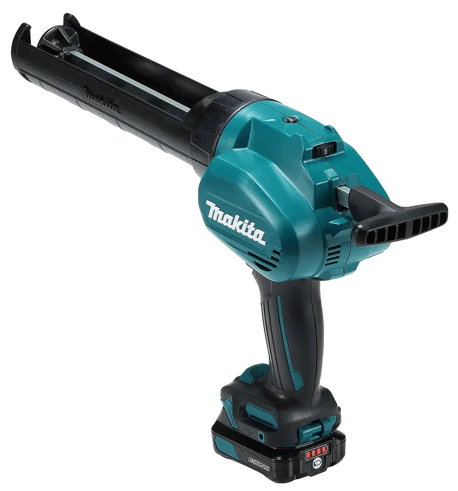 Пістолет для герметика акумуляторний Makita CG100DZA (5000 Н, 0-28 мм/с, 300 мл, CXT, без акумуляторів та зарядного пристрою) - фото 6