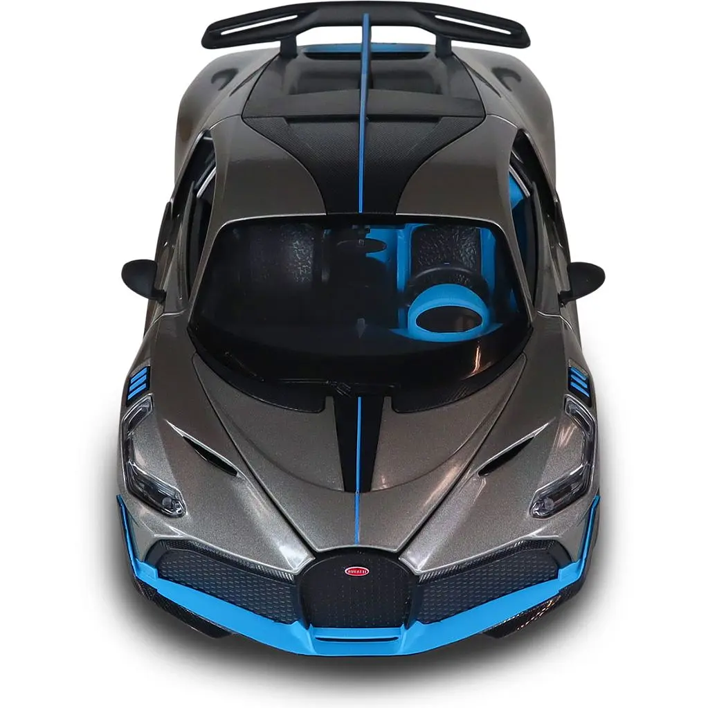 Автомодель - Bugatti Divo сірий 1:18 (250940BDGY) - фото 9