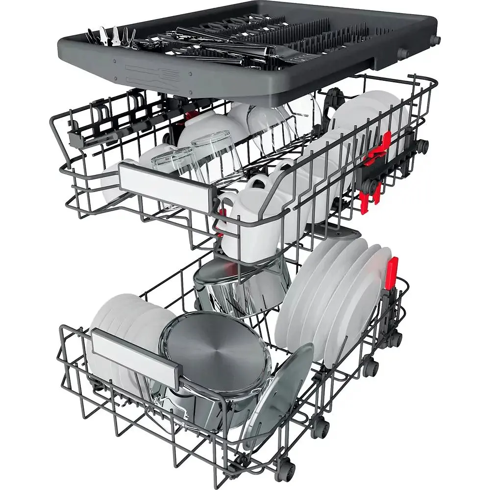 Посудомоечная машина Whirlpool 10 комплектов WSFO3O23PF - фото 8
