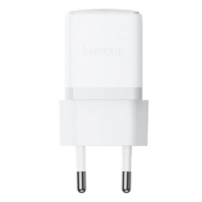 Сітчасте зарядне пристрій Baseus Palm Fast Charger 1C 20W EU Moon білий - фото 3