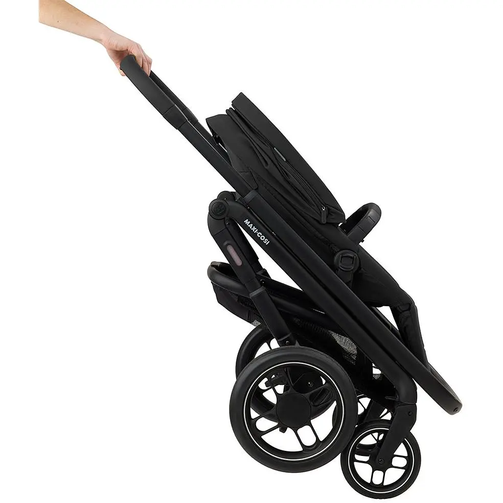 Коляска універсальна 2 в 1 Maxi-Cosi Plaza Plus Essential Black (1919672110) - фото 5