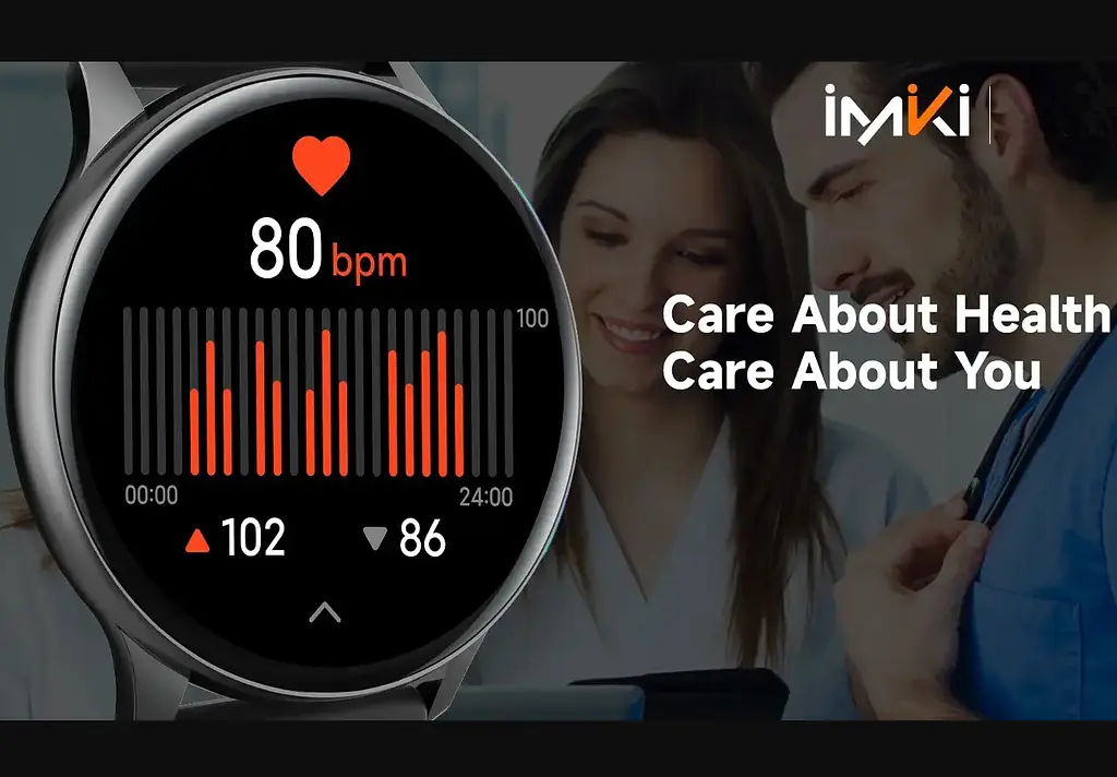 Смарт-годинник Smart Watch iMiki KW-66 Pro IP67 AMOLED Black - фото 7