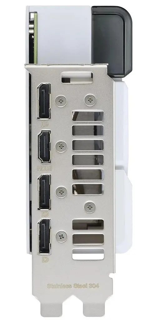 Відеокарта ASUS RTX 4070 SUPER 12GB DUAL WHITE (DUAL-RTX4070S-12G-WHITE) (GDDR6X, 192 bit, PCI-E v4.0) Б/в - фото 6