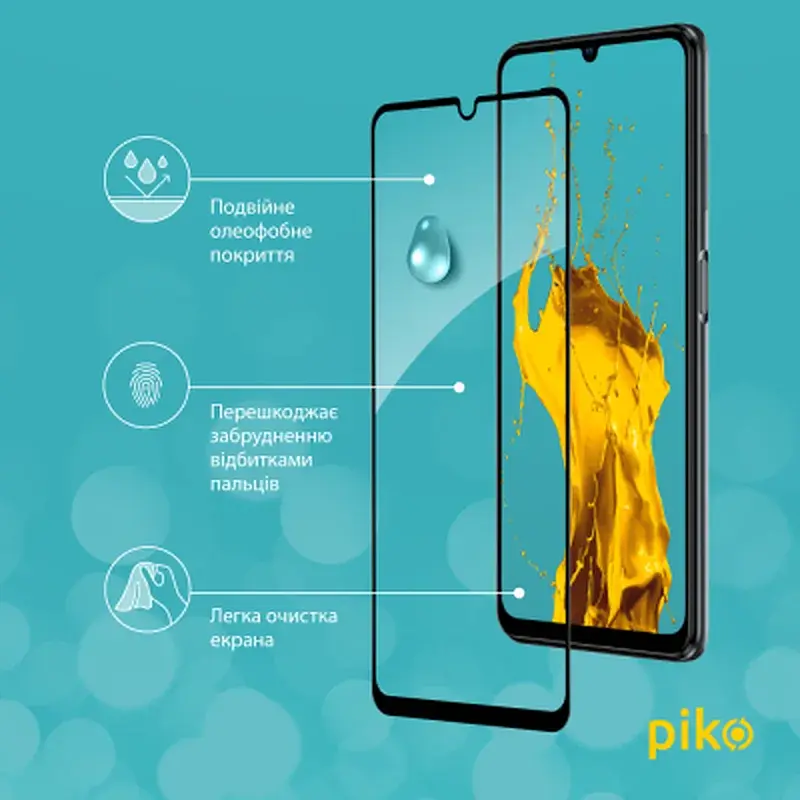 Скло захисне Piko Full Glue ZTE Blade V40 Vita (1283126545702) - фото 4