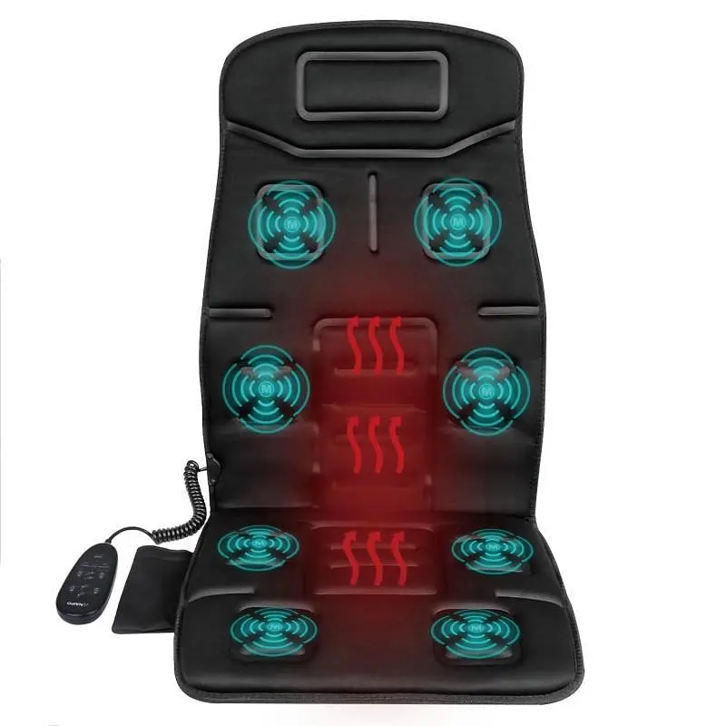 Массажная накидка на кресло NAIPO Portable Seat Cushion with Vibration and Heat с подогревом и вибрацией (MGC-168) - фото 4