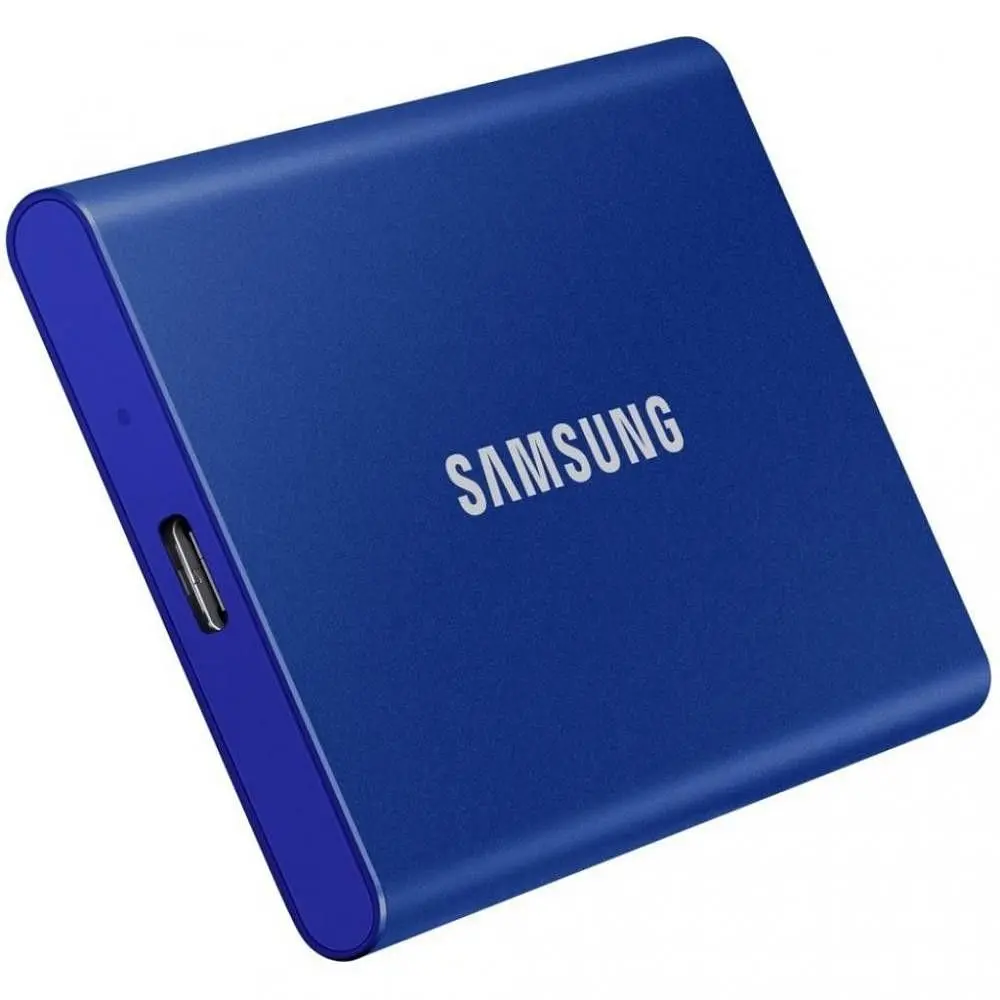 Зовнішній SSD накопичувач Samsung T7 500 GB Indigo Blue [MU-PC500H/WW] [53623] - фото 5