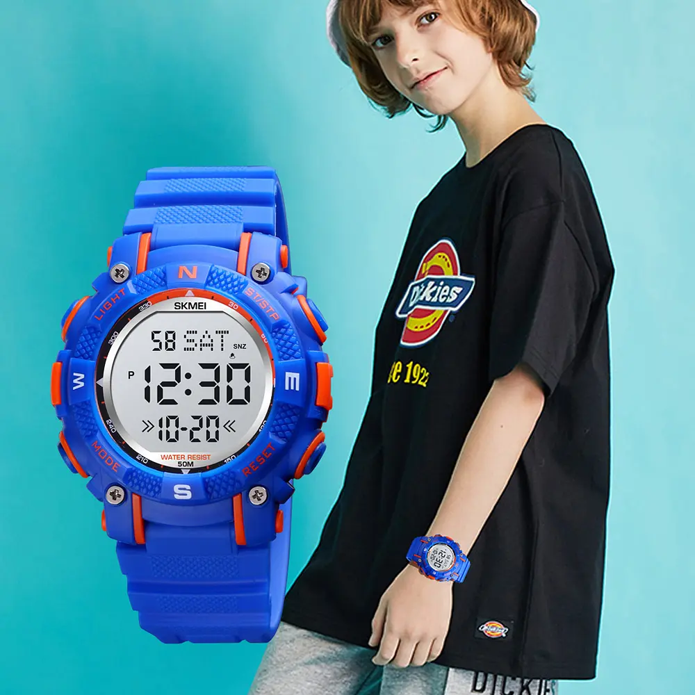 Наручний годинник дитячий 1613BU Blue Skmei acs0030681 - фото 4