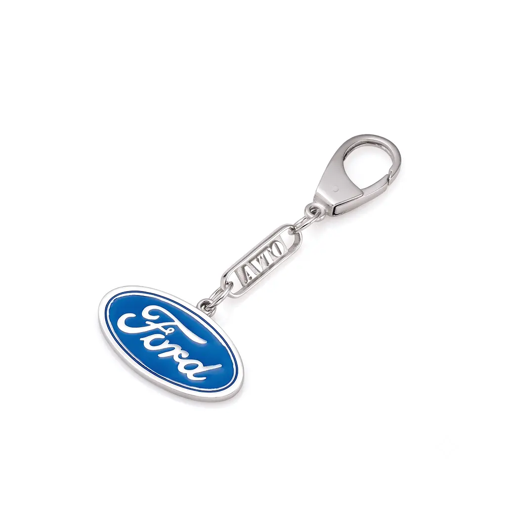 Срібний брелок Ford (Форд) (9016.1)