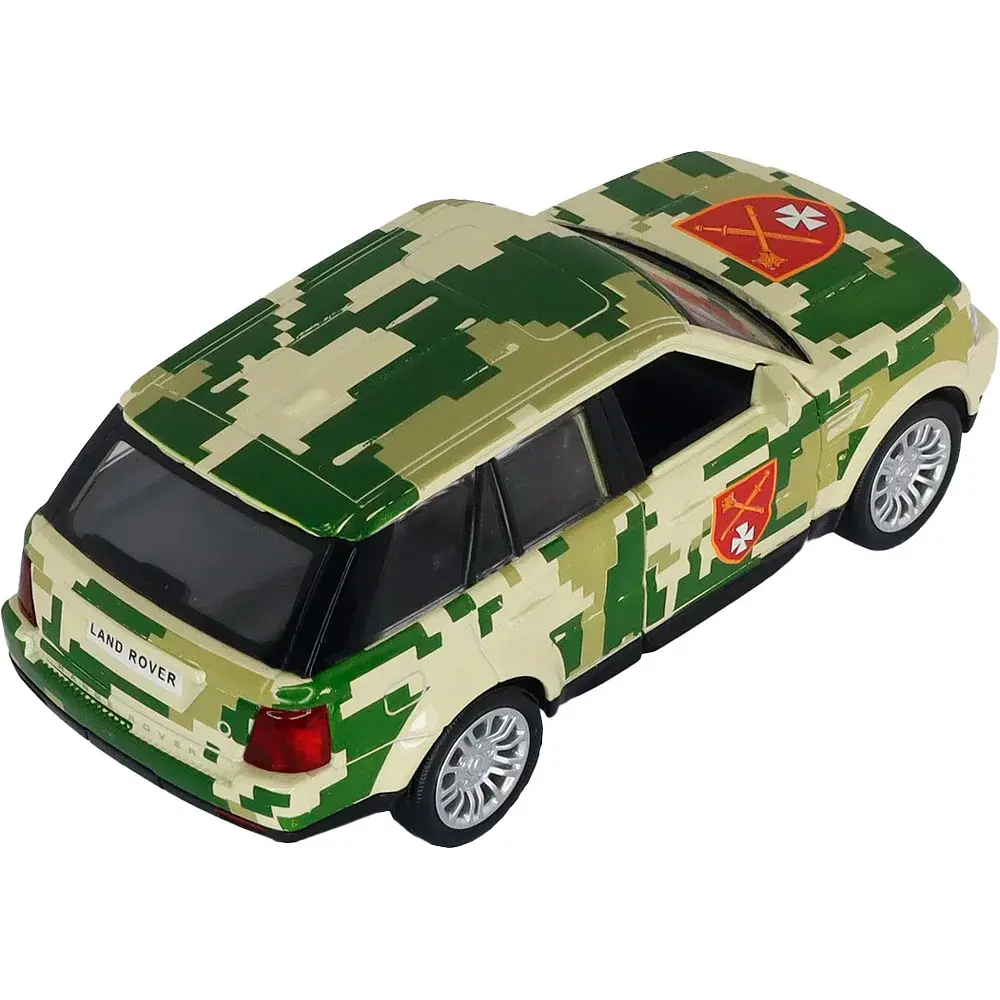Машинка TechnoDrive серії Шеврони Героїв LAND ROVER RANGE ROVER SPORT "ОК "ЗАХІД"" - фото 5