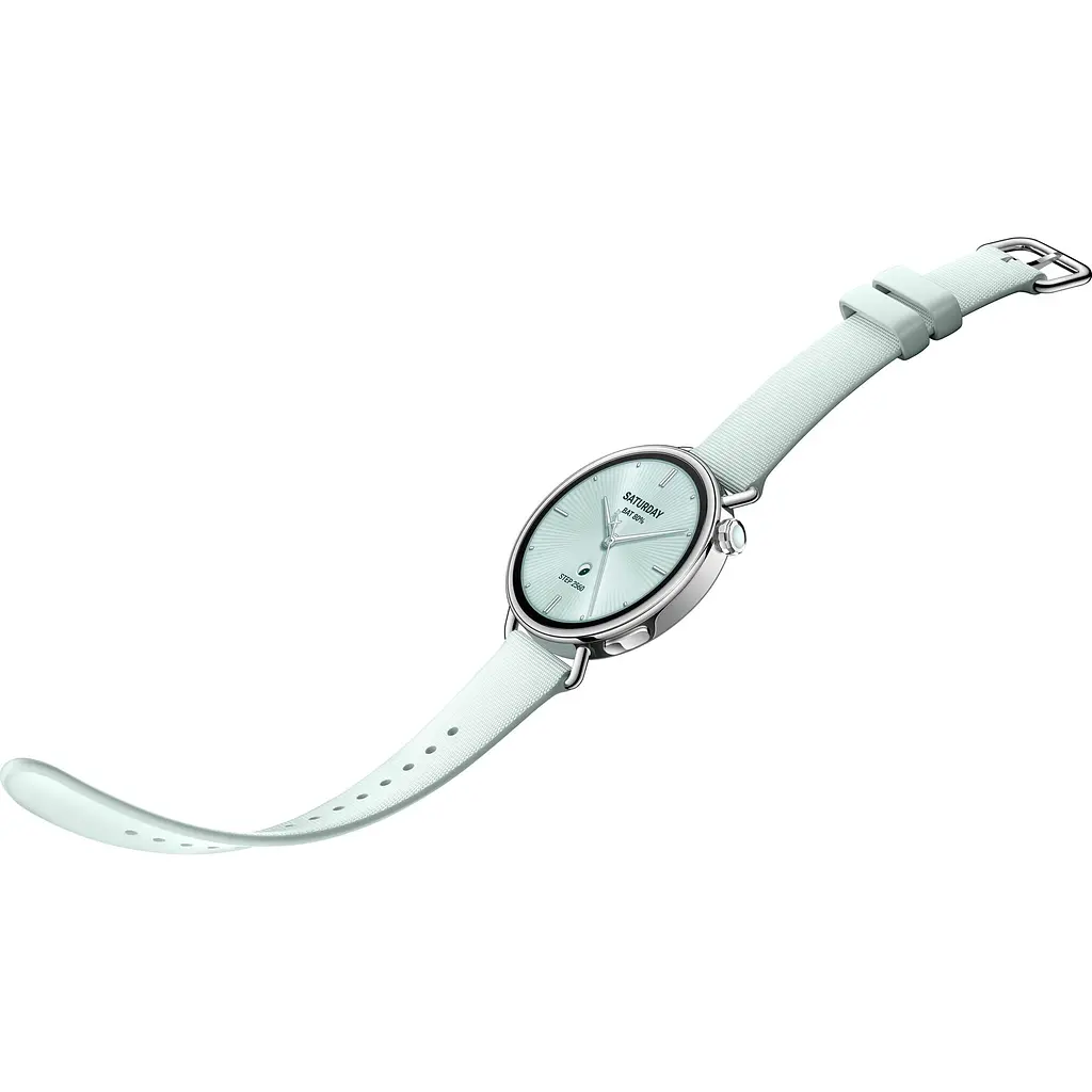 Смарт-годинник Xiaomi Watch S4 41mm Fluororubber Strap Mint Green (BHR080CGL) [148157] - фото 3