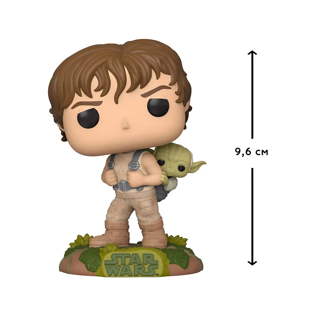 Ігрова фігурка Funko Pop Зіркові війни Епізод 5 Люк з Йодою (46768) - фото 2