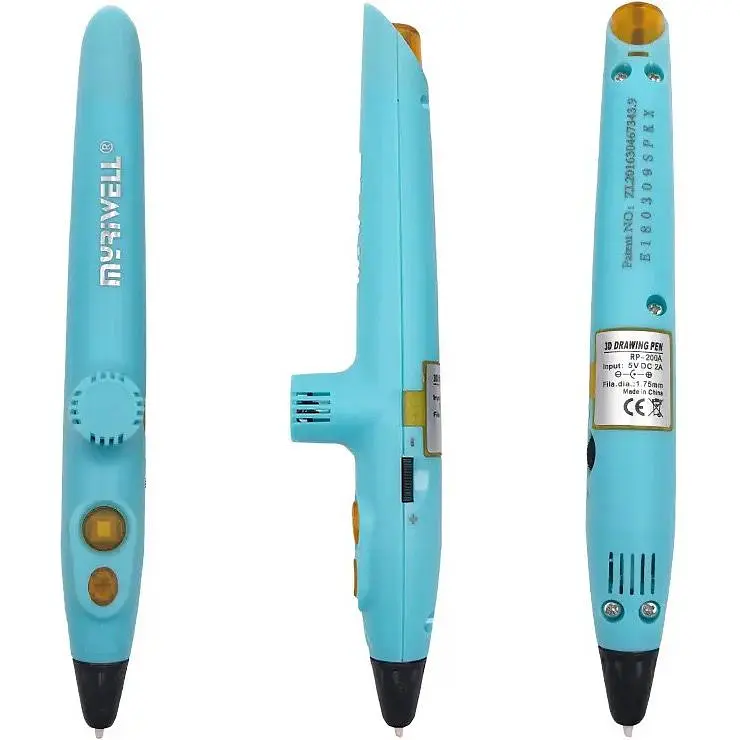 3D-Ручка Myriwell RP-200A Light Blue (PCL) [95244] - фото 2