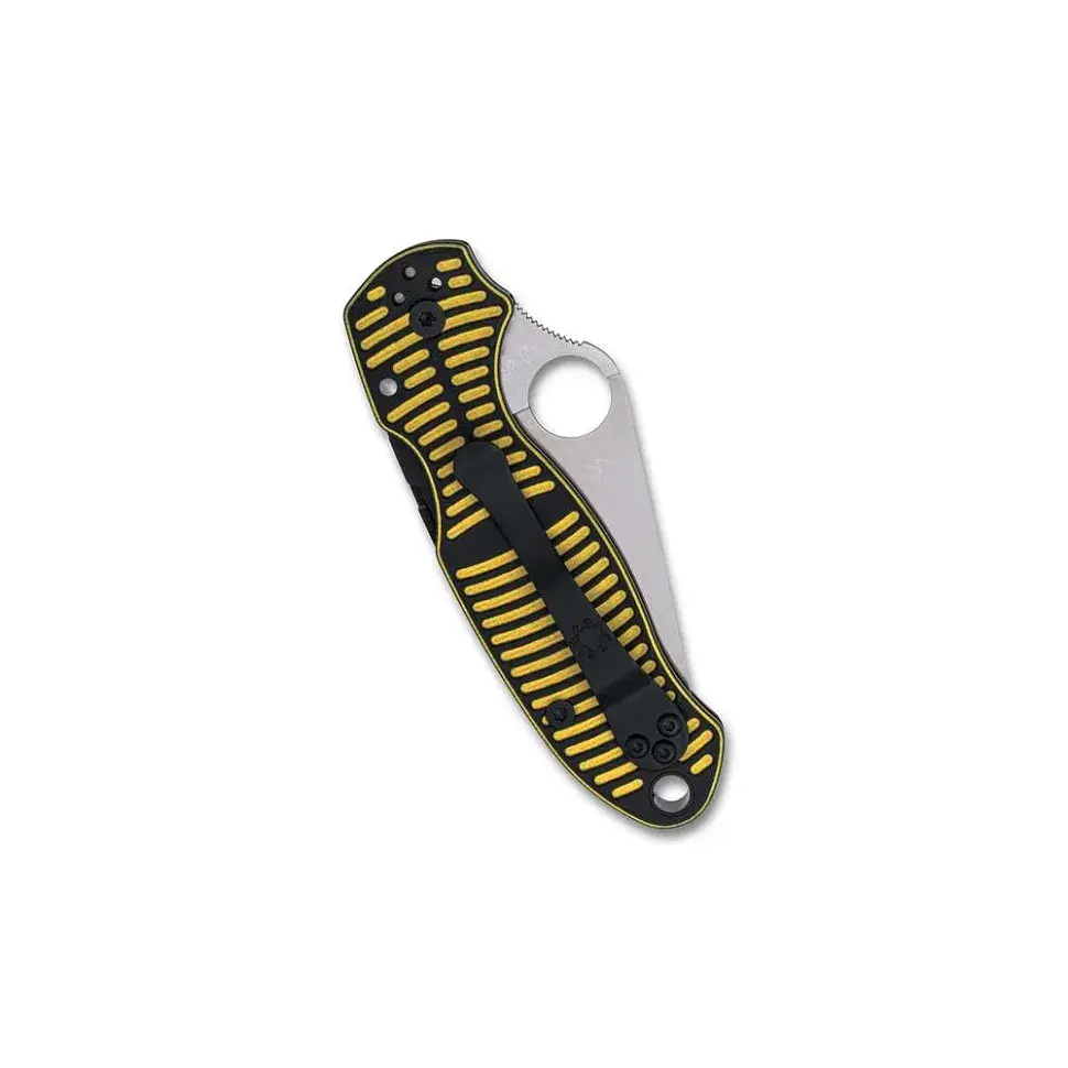 Ніж Spyderco Para 3, MagnaCut, G-10 yellow/black - фото 4