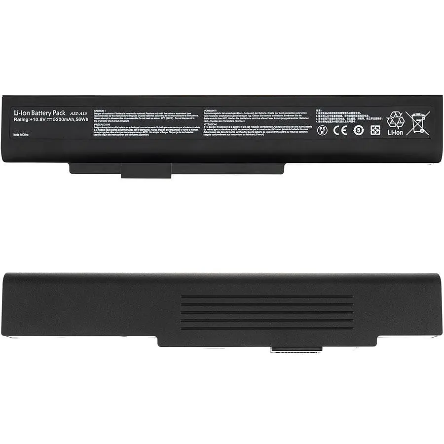 Батарея для ноутбуку Fujitsu FPCBP344 (Lifebook: NH532 N532 N532/E) 10.8V 5200mAh Чорний - фото 2