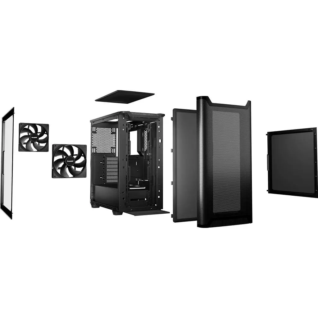 Корпус Be quiet! PURE BASE 501 Airflow з віконцем Black (BGW74) - фото 6