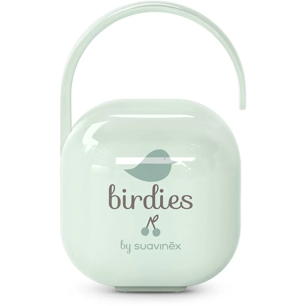 Футляр для пустушки "Birdies" м'ятний