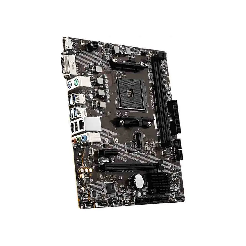 Материнська плата MSI A520M-A PRO - фото 4