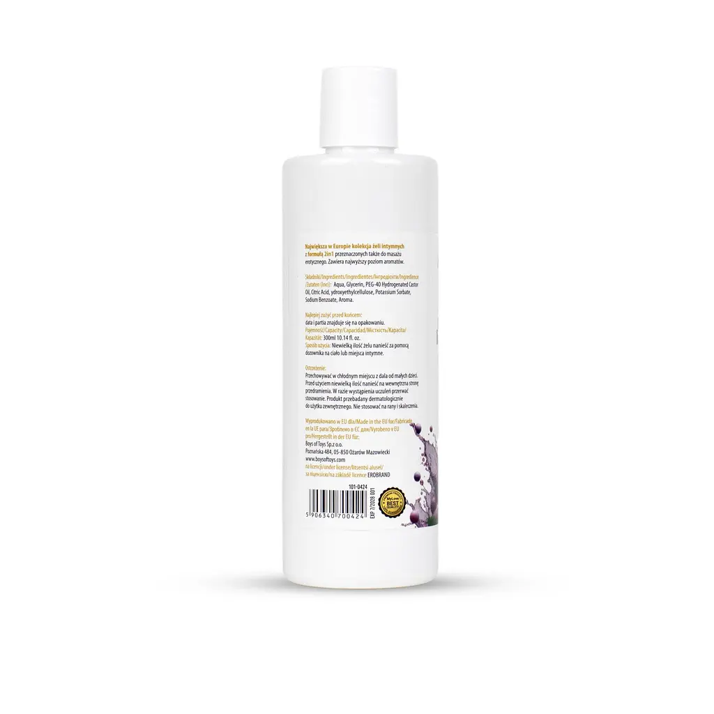 Лубрикант и массажный гель MyLove Aroma Series Grape 300 мл - фото 6