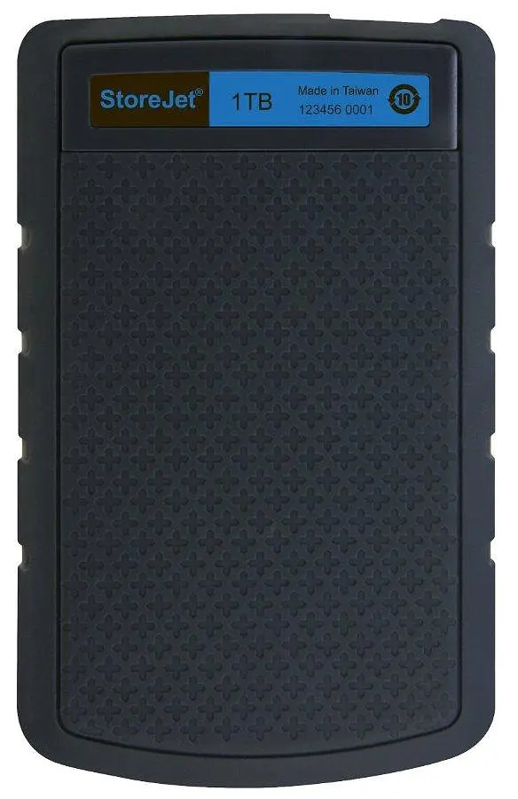 Зовнішній жорсткий диск Transcend 1TB StoreJet 25H3B (TS1TSJ25H3B) - фото 4