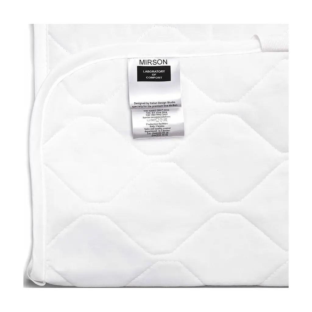 Наматрацник MirSon № 962 Natural Line Стандарт Cotton 100x200 см (2200000836380) - фото 3