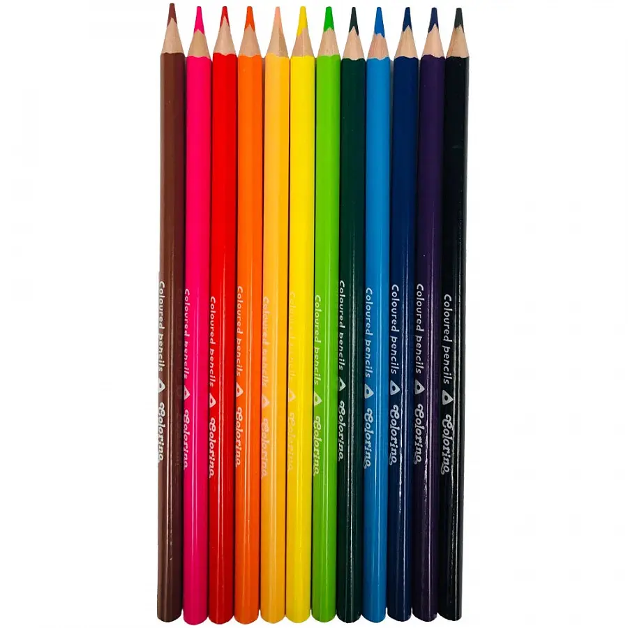 Олівці кольорові Colorino 12 кольорів 12 шт. (51798PTR) - фото 3