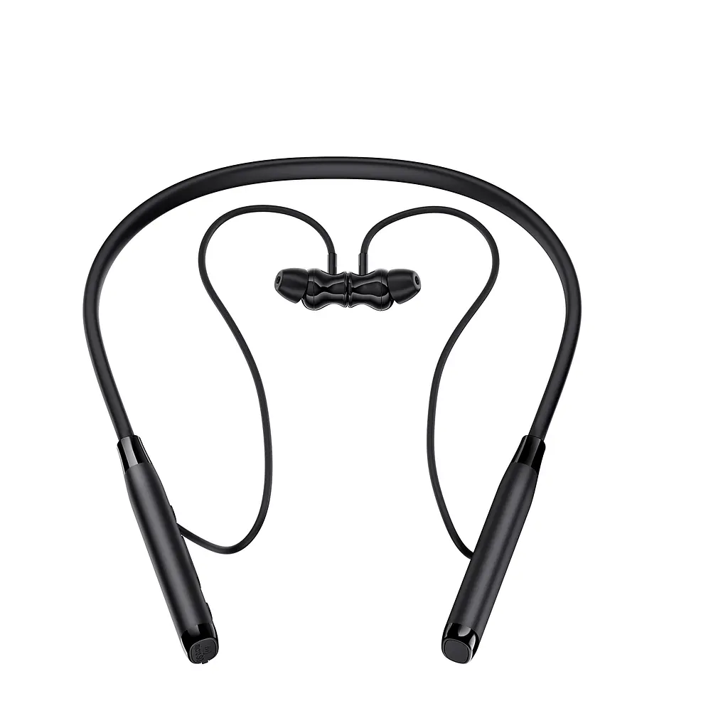 Бездротові спортивні навушники ACEFAST N7 neck hanging wireless earphones Black - фото 4