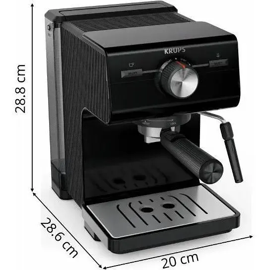 Рожковая кофеварка эспрессо Krups Authentic C50 XP381810 - фото 2