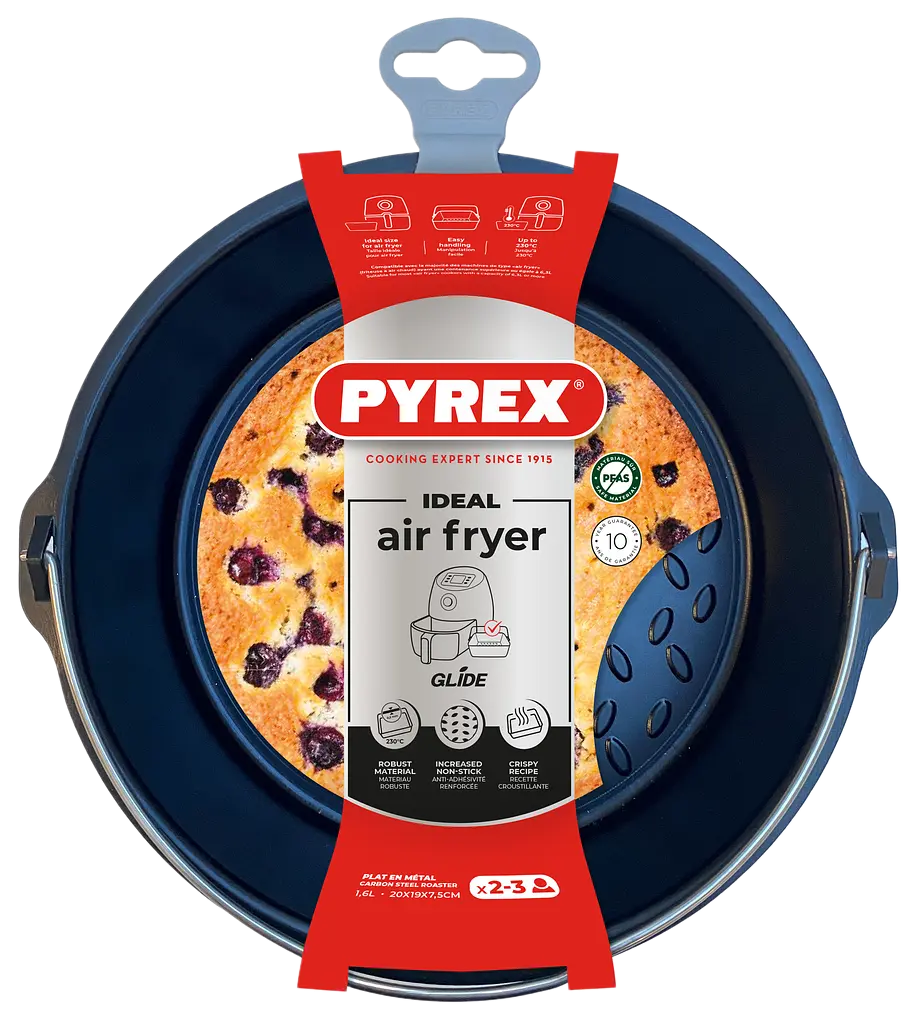 Форма для запікання Pyrex AirFryer, 20x19x7.5 см (1.6 л) (7263054) - фото 4