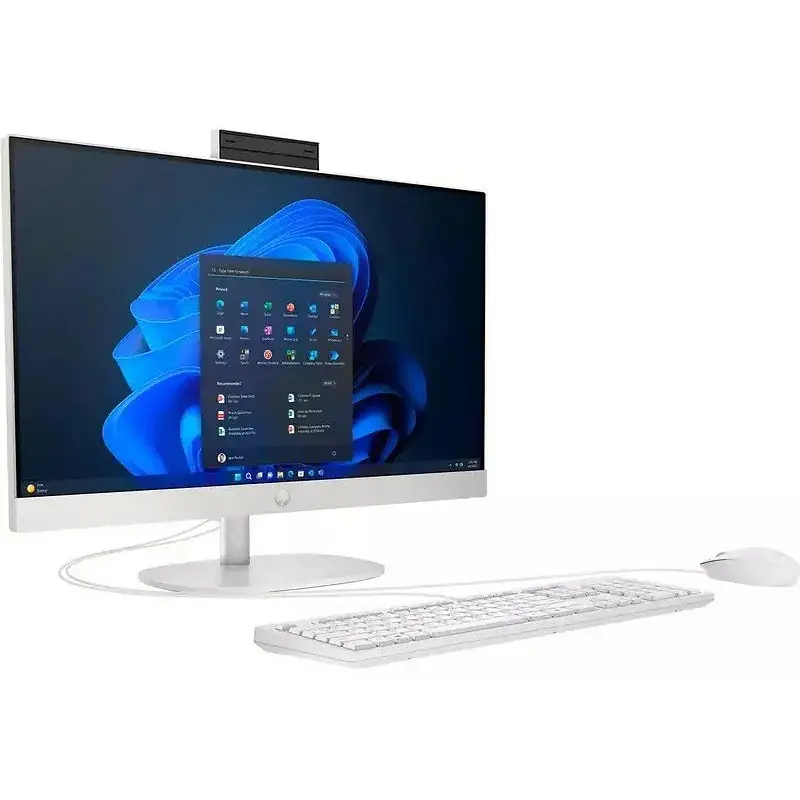 Комп'ютер персональний HP моноблок 245-G10 23.8' FHD IPS AG AMD R5-7520U 16GB F512GB UMA WiFi кл+м 3р Win11P білий (936K4EA) - фото 5