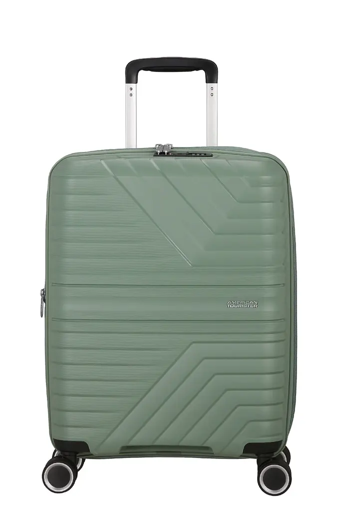 Валіза 55 См American Tourister FLYTWIST BOTANIC GREEN 55х40х20(23) MI1*04001