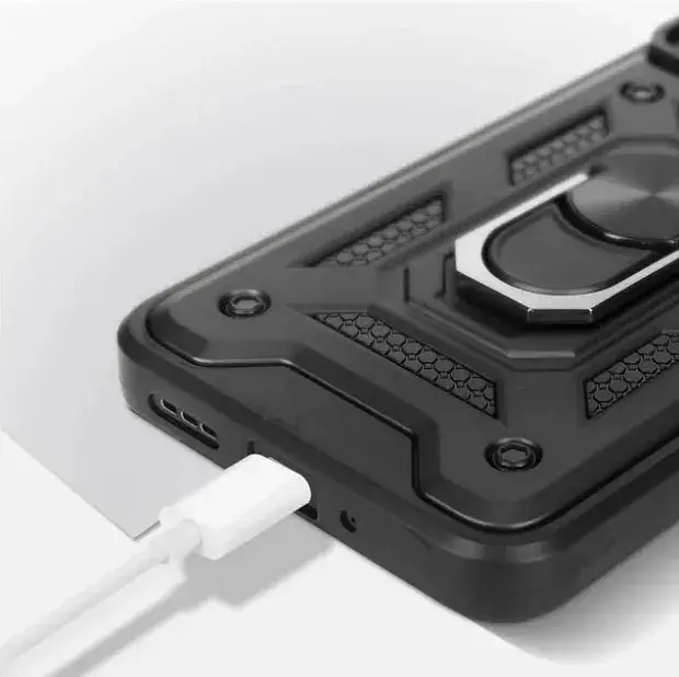 Панель BeCover Military для Xiaomi Redmi 12 Black (710009) - фото 6
