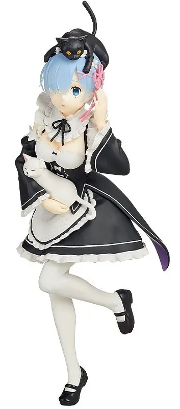 Фигурка Banpresto Rеm Re Zero Рем Жизнь в альтернативном мире с нуля с котами 22.0 см WST anime RZ 22.114 - фото 5