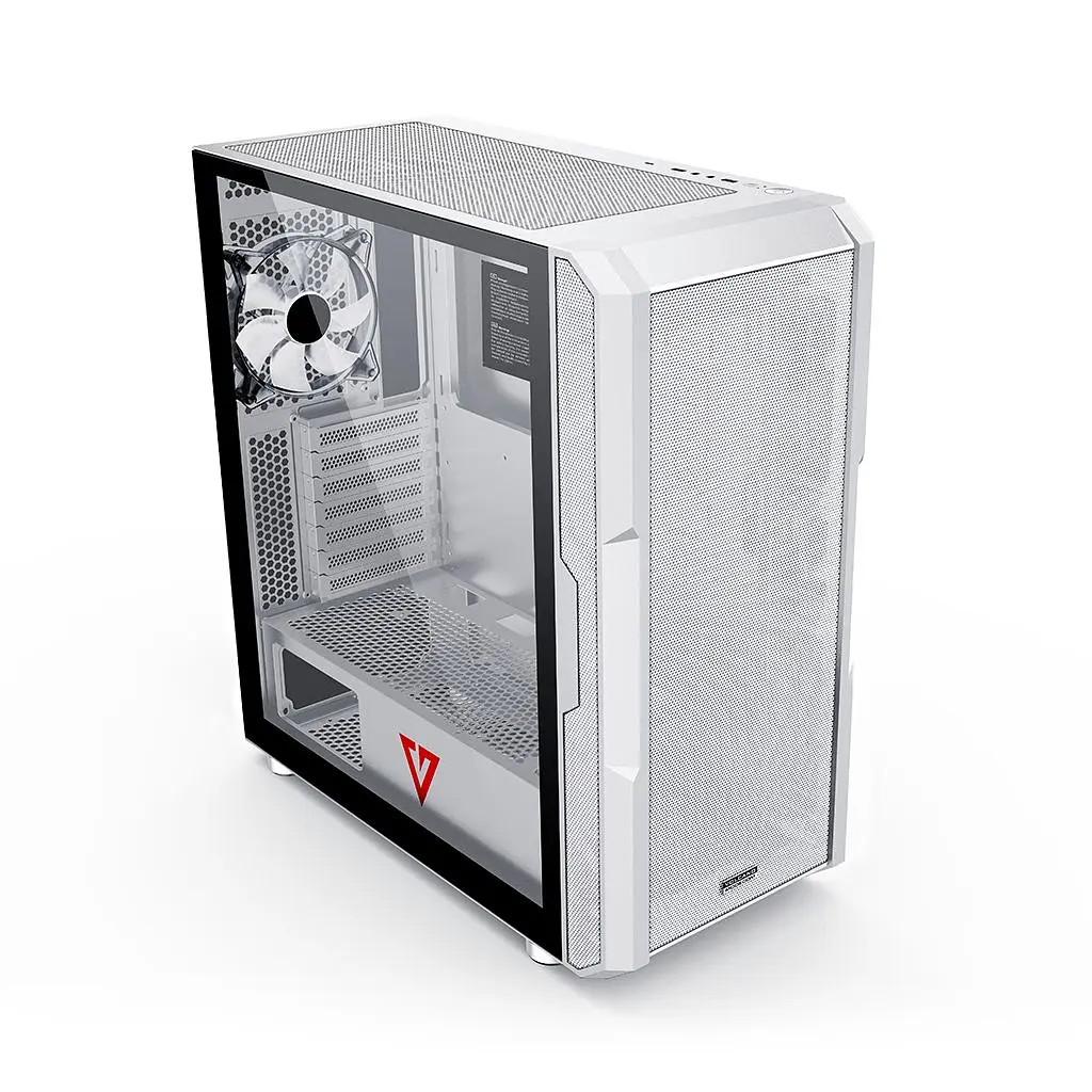 Корпус Modecom AMIRANI ARGB WHITE fans 2x200mm+1x120 мм без БЖ ATX (AT-AMIRANI-PG-20-000000-0) - фото 5