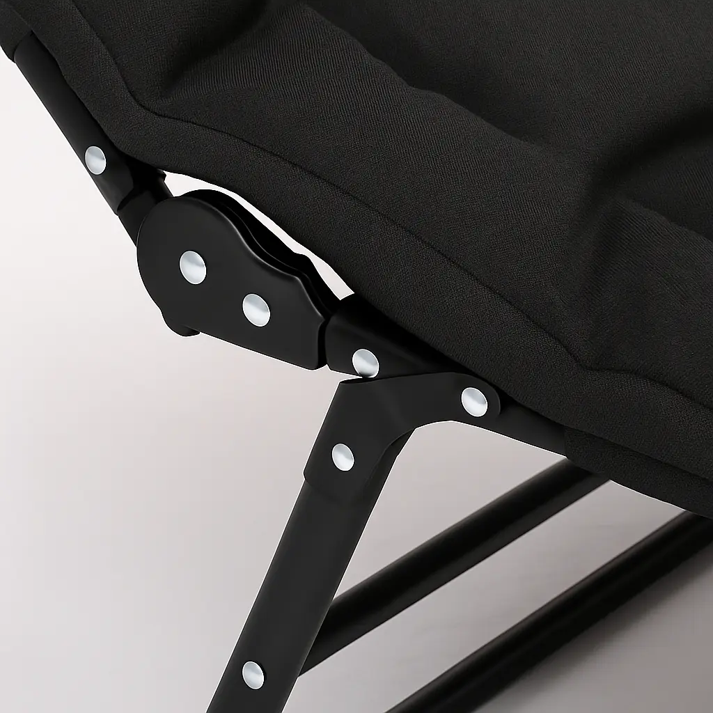 Розкладне ліжко з вбудованим матрацом Leobro Black (LB-FB-M1-BLK) - фото 3