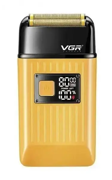 Электробритва Шейвер VGR V-357 с LED-дисплеем и двумя плавательными головками. - фото 4