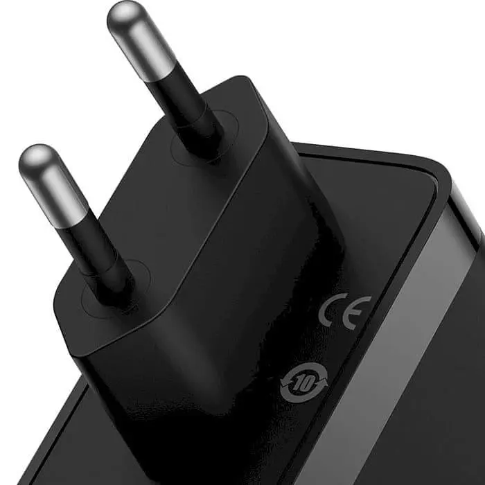 Зарядний пристрій Baseus GaN5 Pro 140W (2 x Type-C + USB) + Кабель Type-C + Type-C) Black (CCGP100201) - фото 5