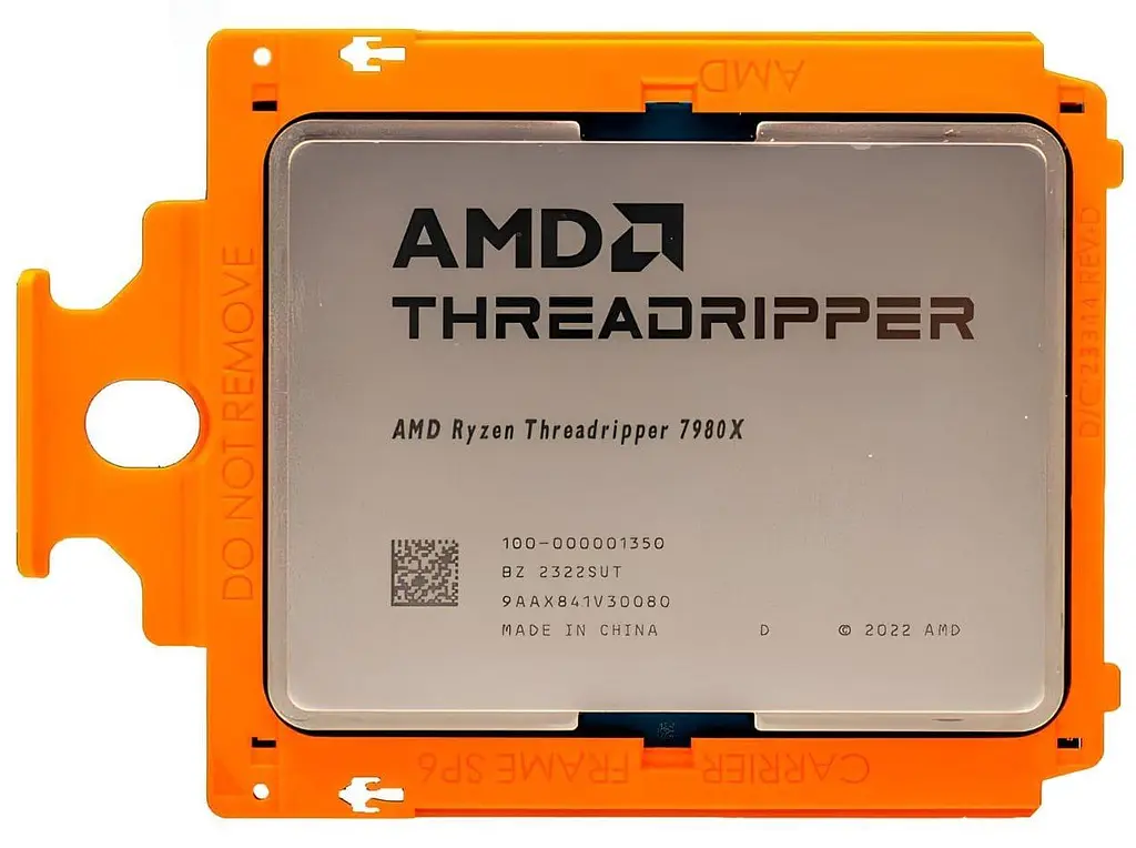 Процессор AMD Ryzen Threadripper 7980X WOF (100-100001350WOF) (Socket TR5, 128T, 5.1 ГГц, Box) - фото 2