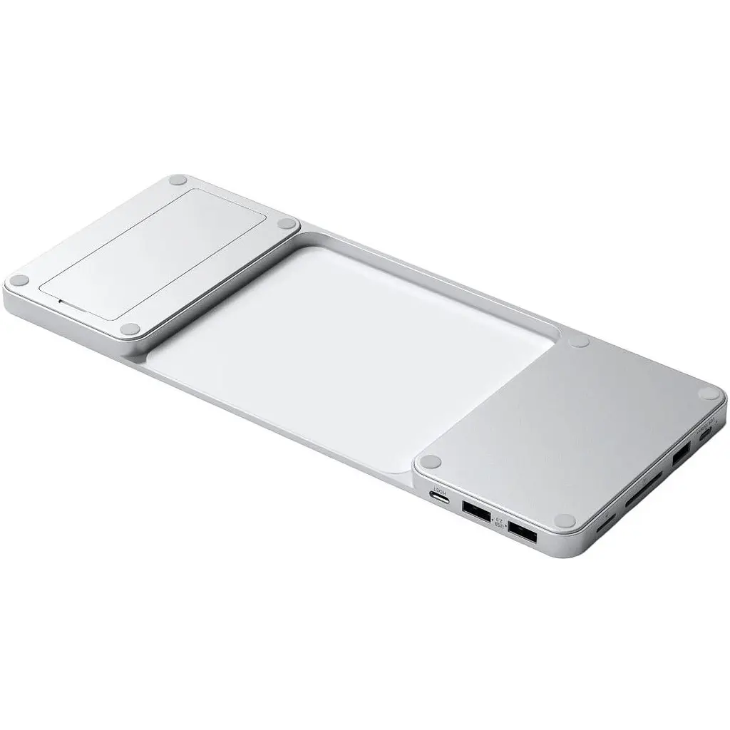 Адаптер Satechi Aluminum USB-C Slim Dock Silver for iMac 24 (ST-UCISDS) - фото 4
