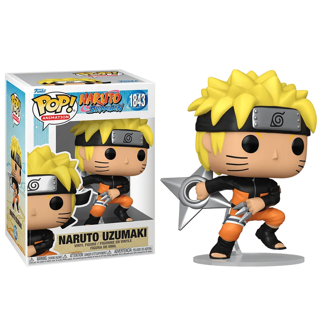 Фігурка Funko POP: Наруто Узумакі Naruto Uzumaki 1843 з аніме Наруто / Naruto - фото 3