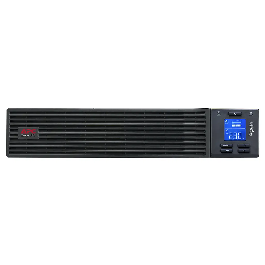 APC Джерело безперебійного живлення Easy UPS SRV 1000VA/900W, RM 2U, LCD, USB, RS232, 3xC13 - фото 2