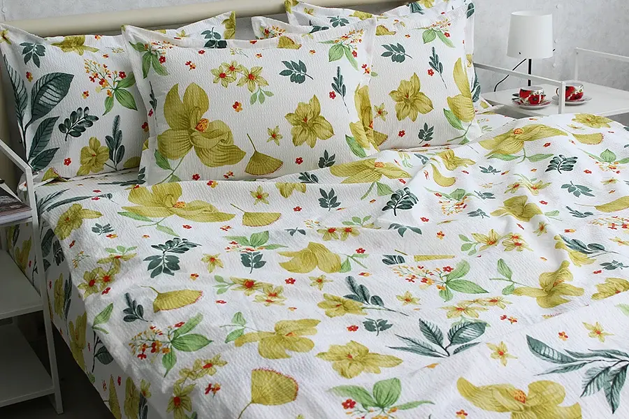 Комплект постельного белья Tag Tekstil Ranforce Gofre RG-15 King Size (Евро maxi) - фото 3