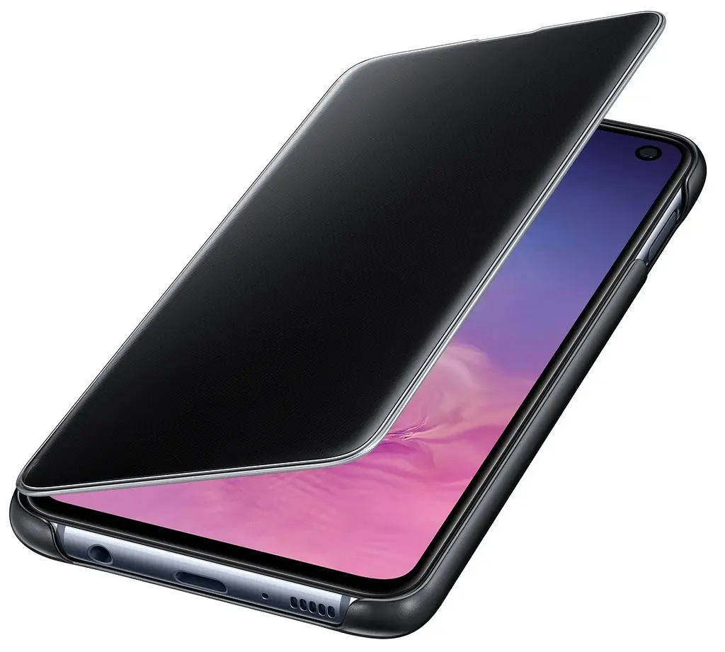 Чохол-книжка S-View Clear View Cover EF-ZG970 для Samsung Galaxy S10e (5.8") Чорний - фото 2