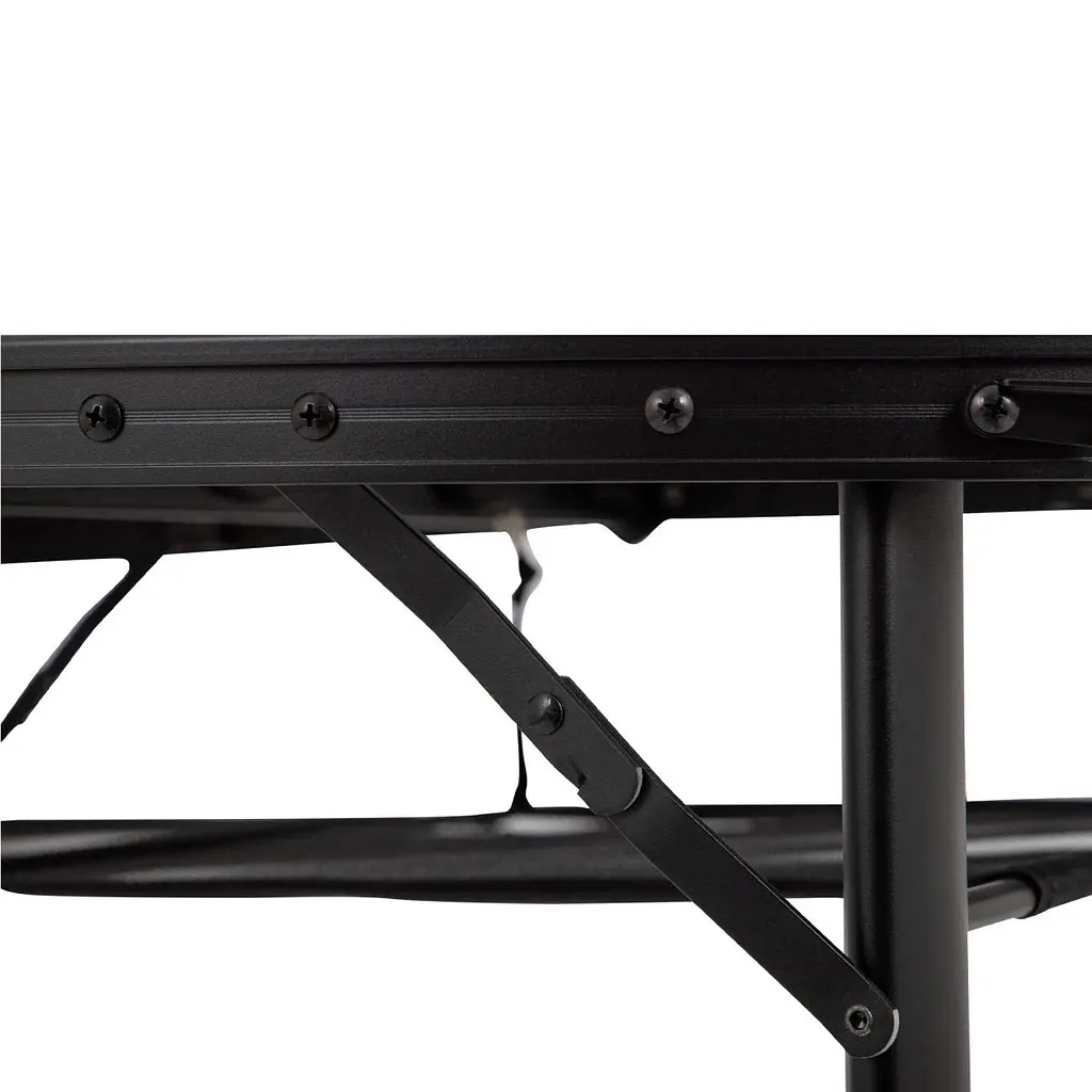 Стіл Bo-Camp Woodbine Oval 100x70 cm Black/Wood look (1404185) - фото 10