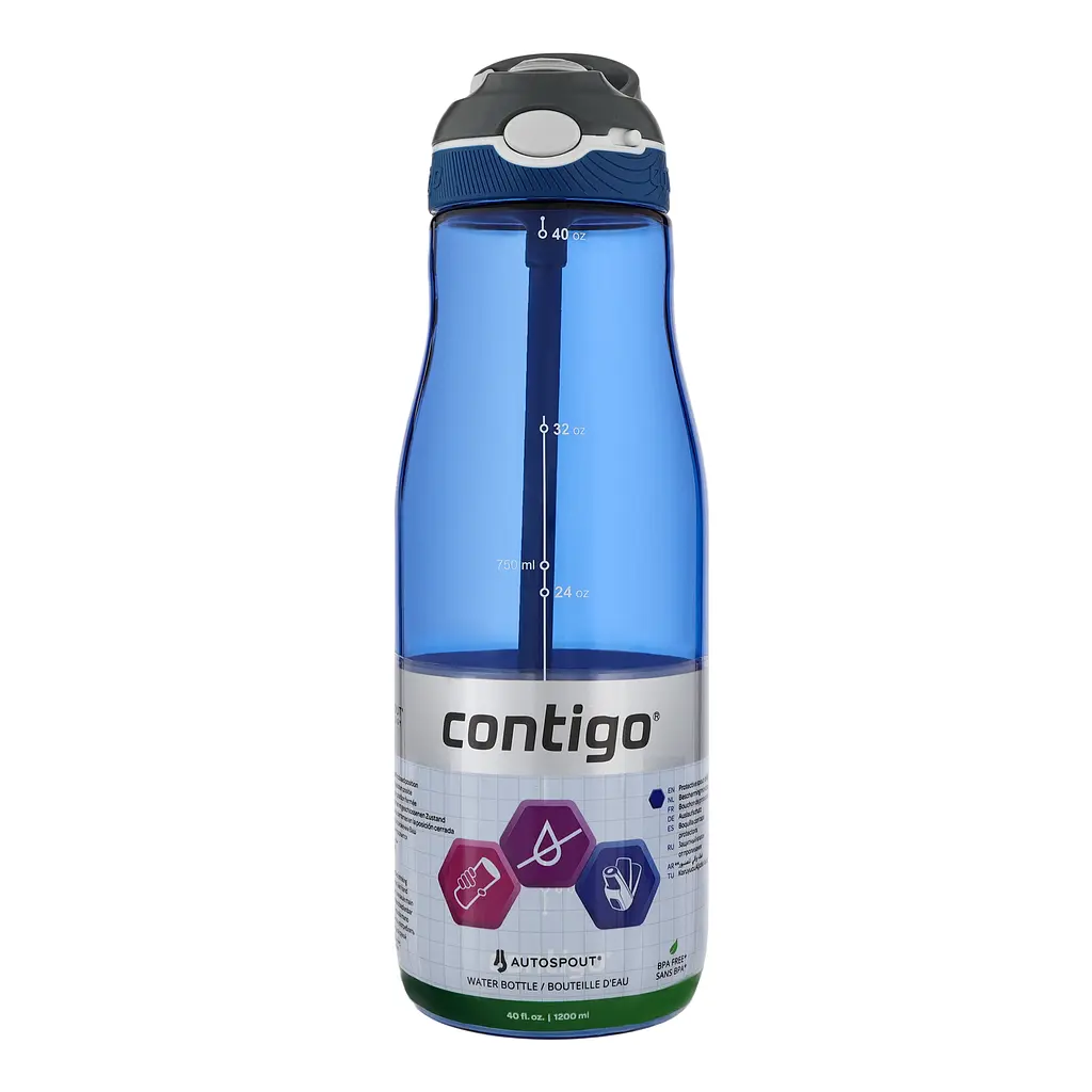 Бутылка спортивная Contigo,1,2 л, синий (2094638) - фото 2