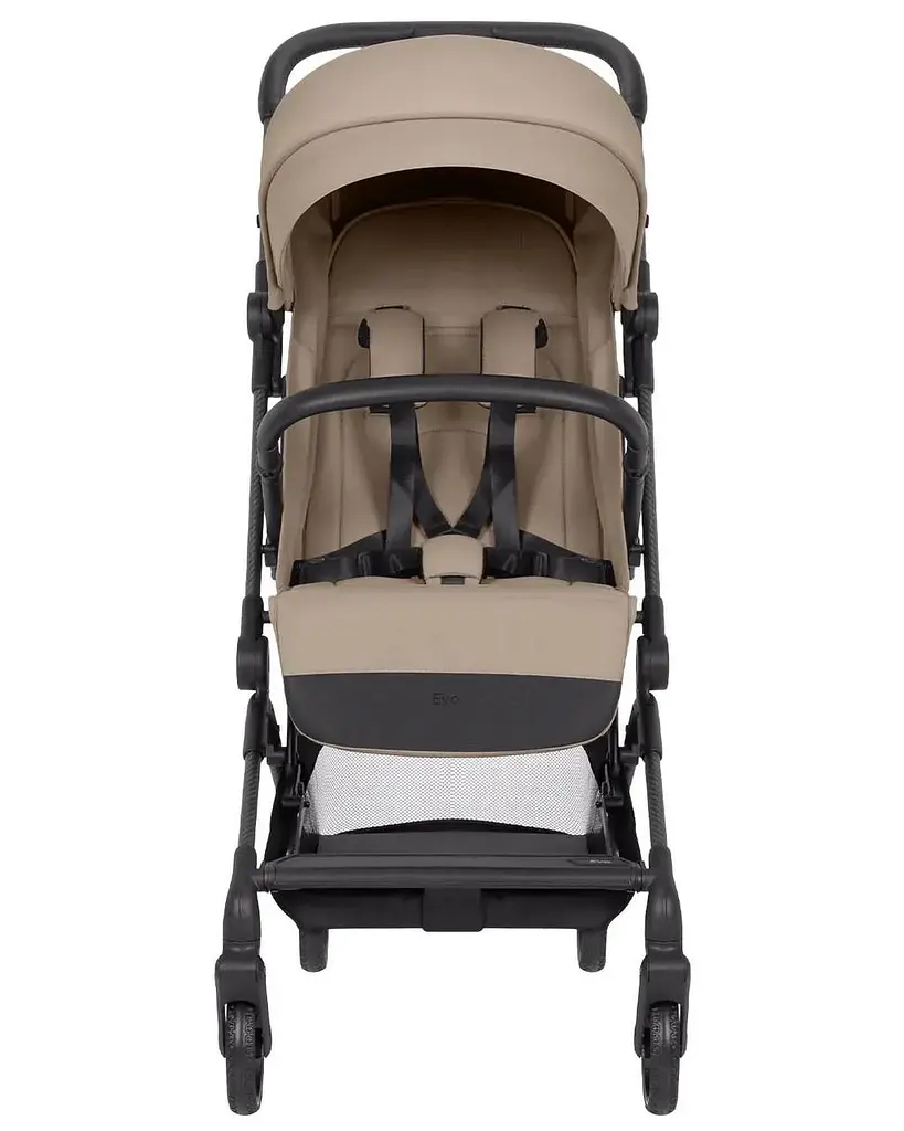 Прогулянкова коляска Carrello Evo CRL-5533 Parchment Beige легка компактна з амортизацією - фото 2