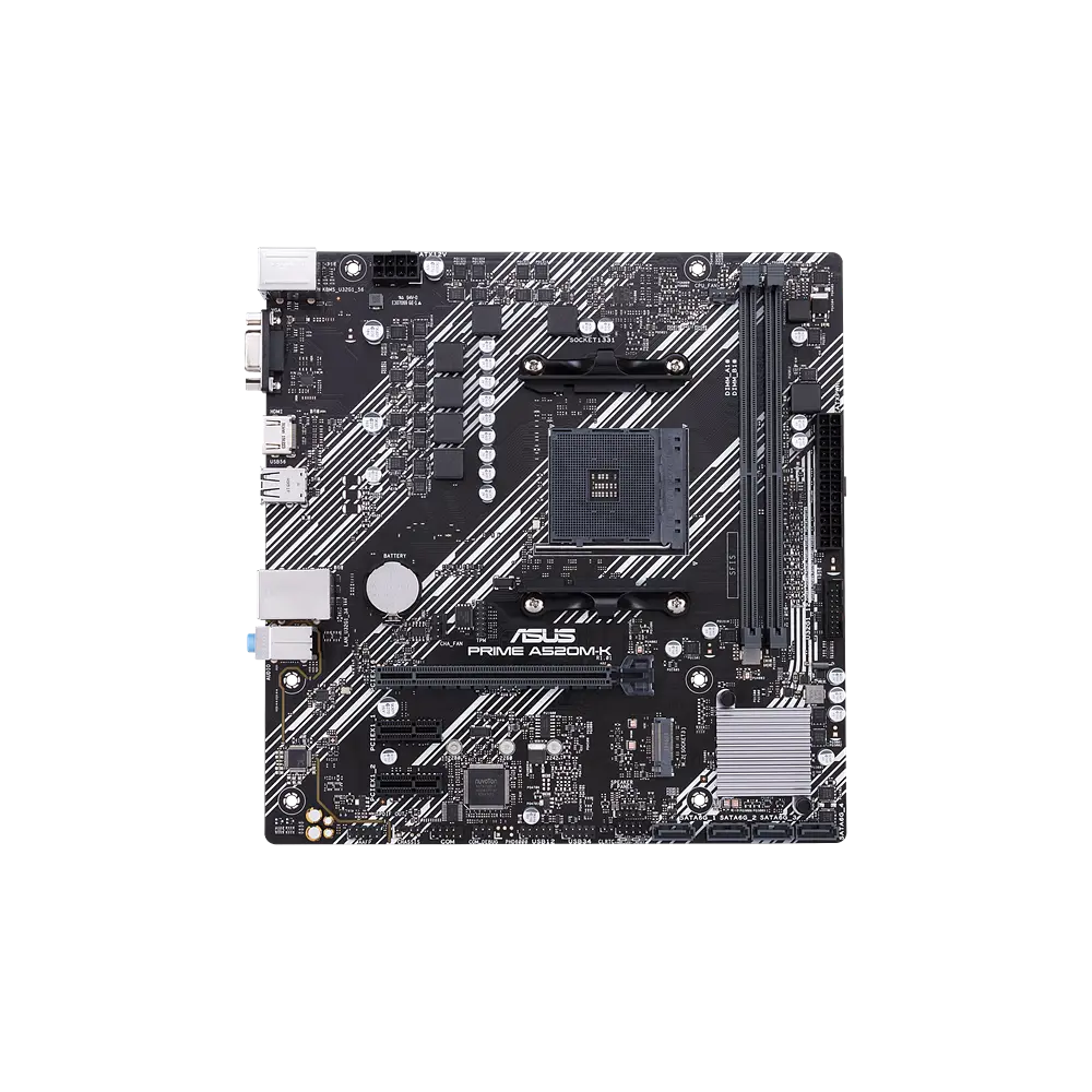 Материнська плата Asus A520M-K Prime Socket AM4 (PRIME A520M-K) - фото 5