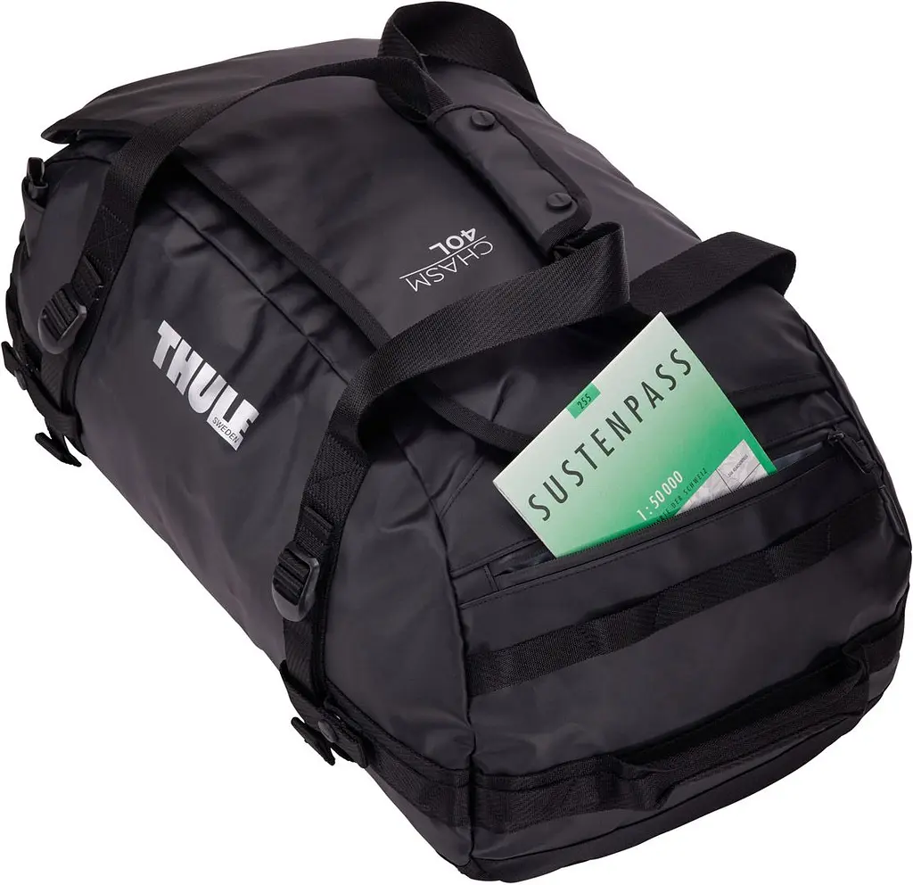 Спортивная сумка Thule Chasm Duffel 40 л black (TH 3204989) - фото 8